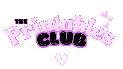 logo printables club